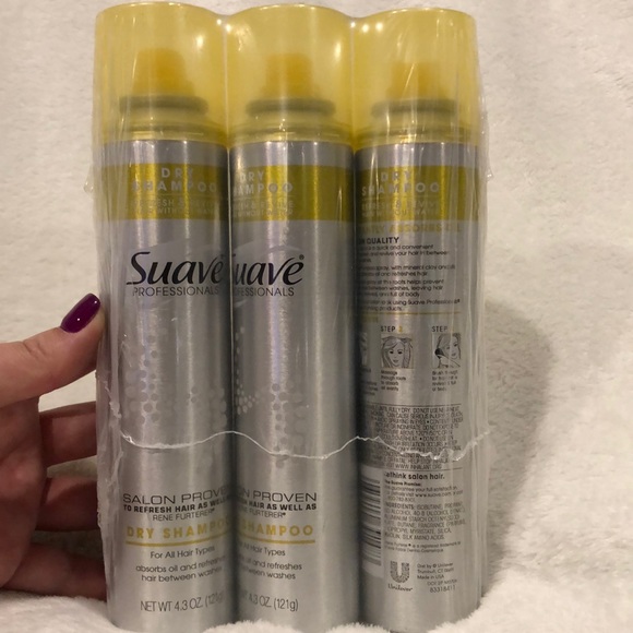Suave Professionals Refresh and Revive Dry Shampoo 4.3oz each package of 3 New - Picture 1 of 4
